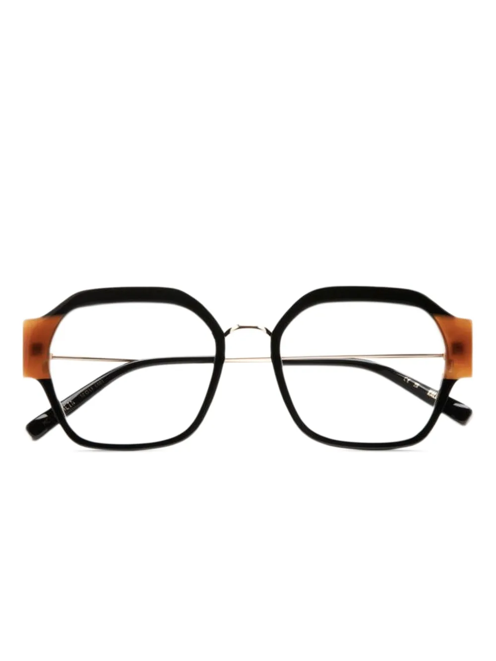 Kaleos lunettes de vue McLaughlin à monture géométrique | noir | Image 1