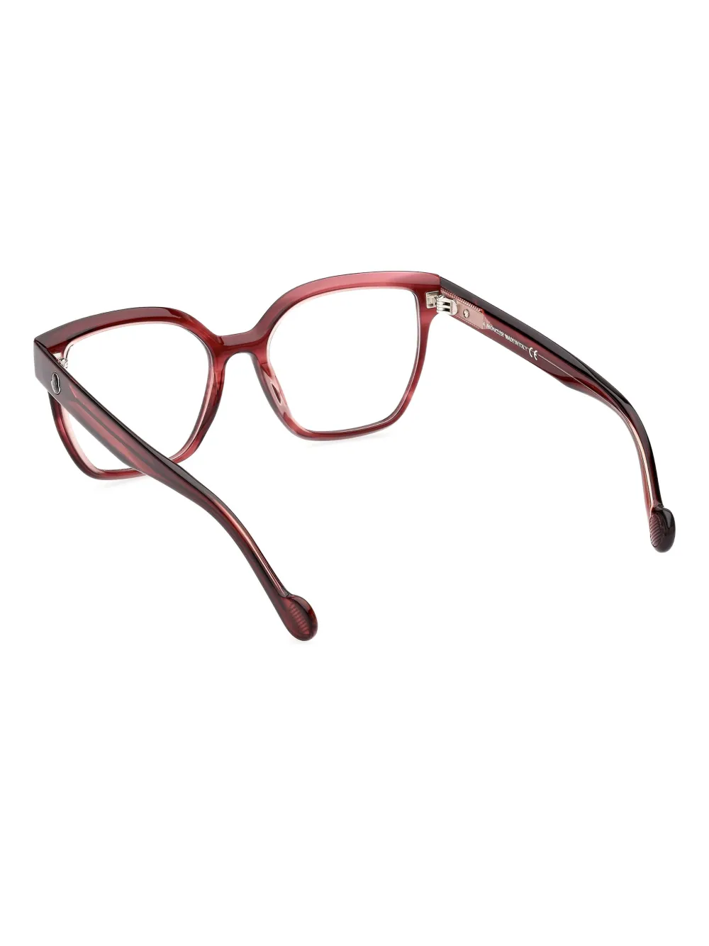 Moncler Eyewear Bril met vlinder montuur Roze