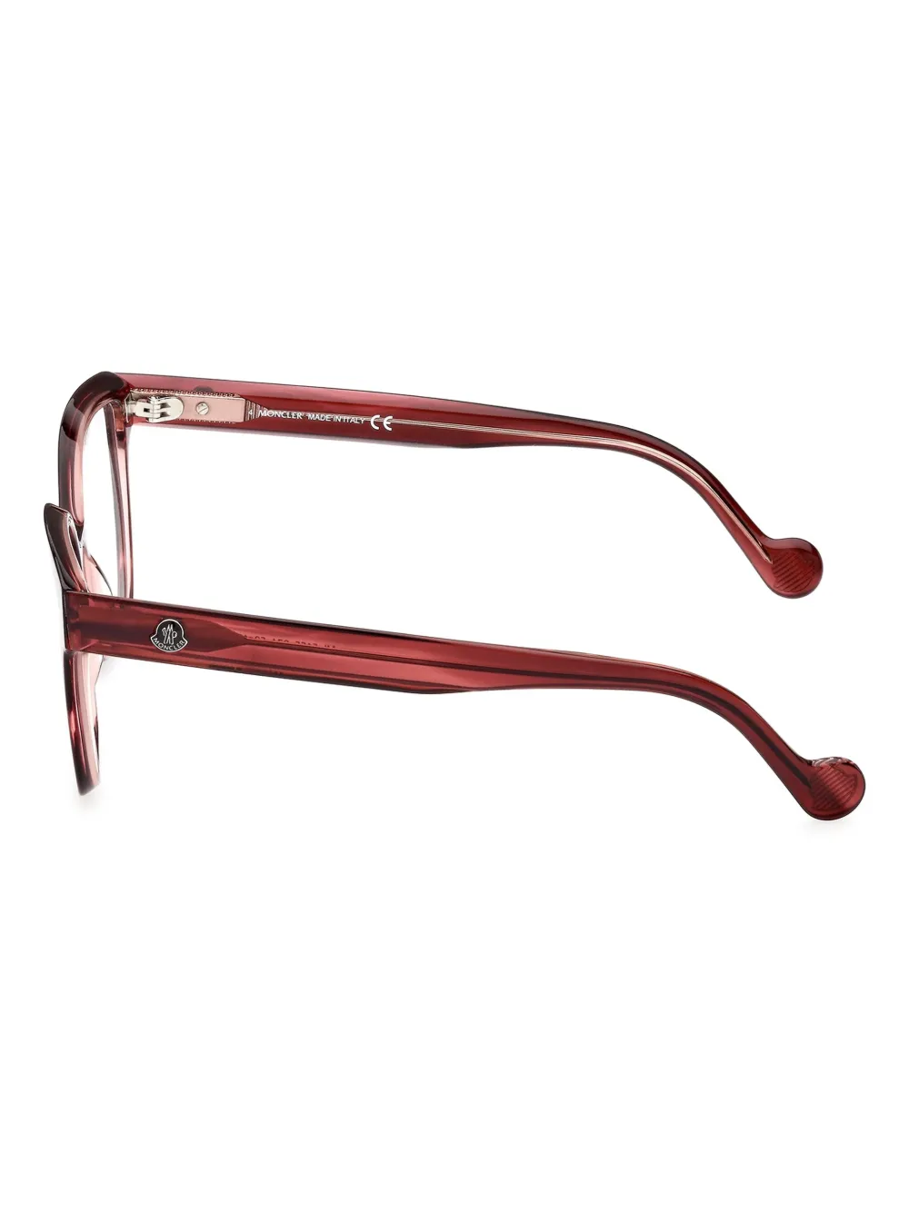 Moncler Eyewear Bril met vlinder montuur Roze