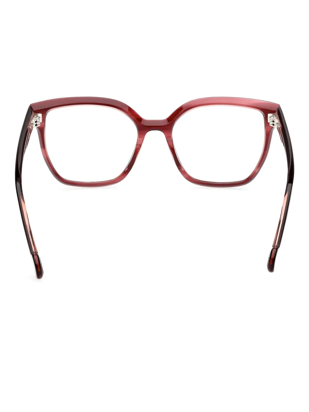 Moncler Eyewear Bril met vlinder montuur Roze