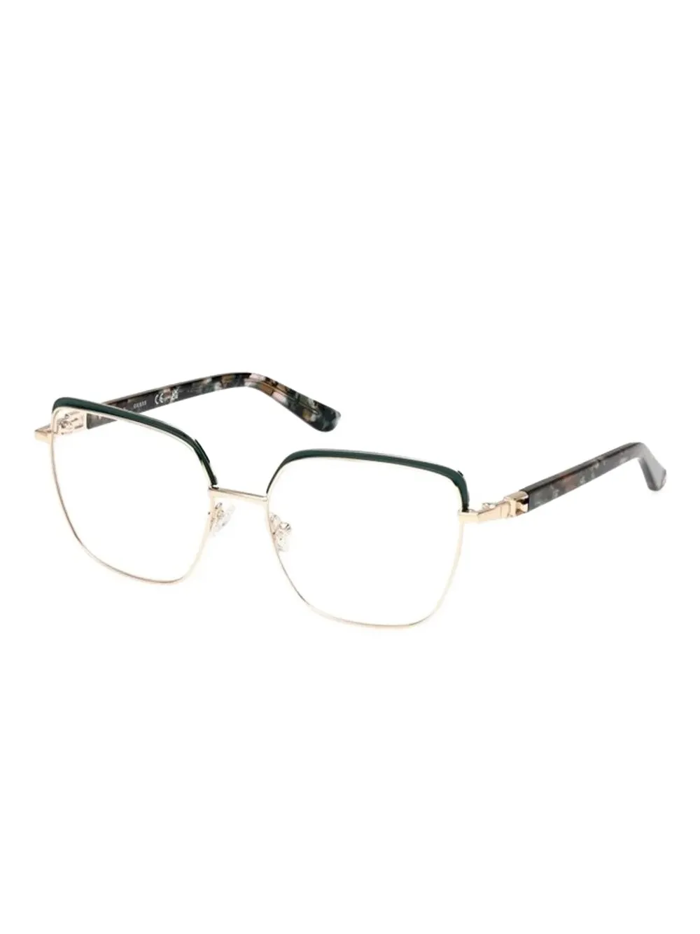 GUESS EYEWEAR Bril met cat-eye montuur Zwart