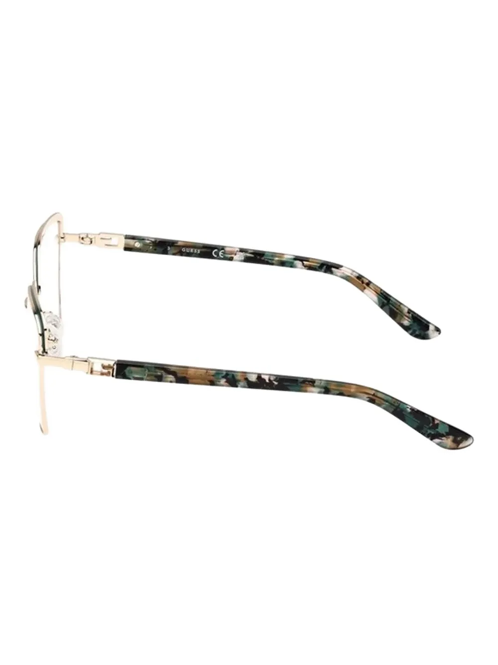 GUESS EYEWEAR Bril met cat-eye montuur Zwart