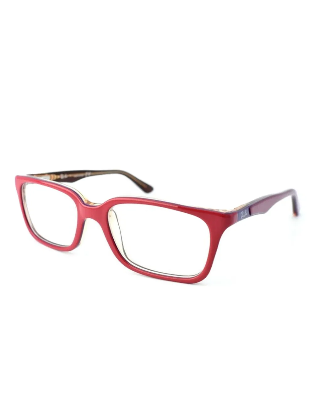 RAY-BAN JUNIOR Brille mit eckigem Gestell - Rot