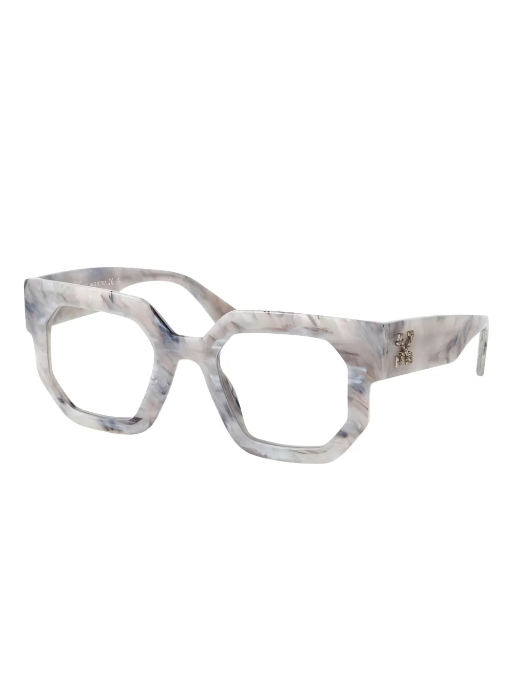 Off-White Eyewear marbled frames | Men | Image 2