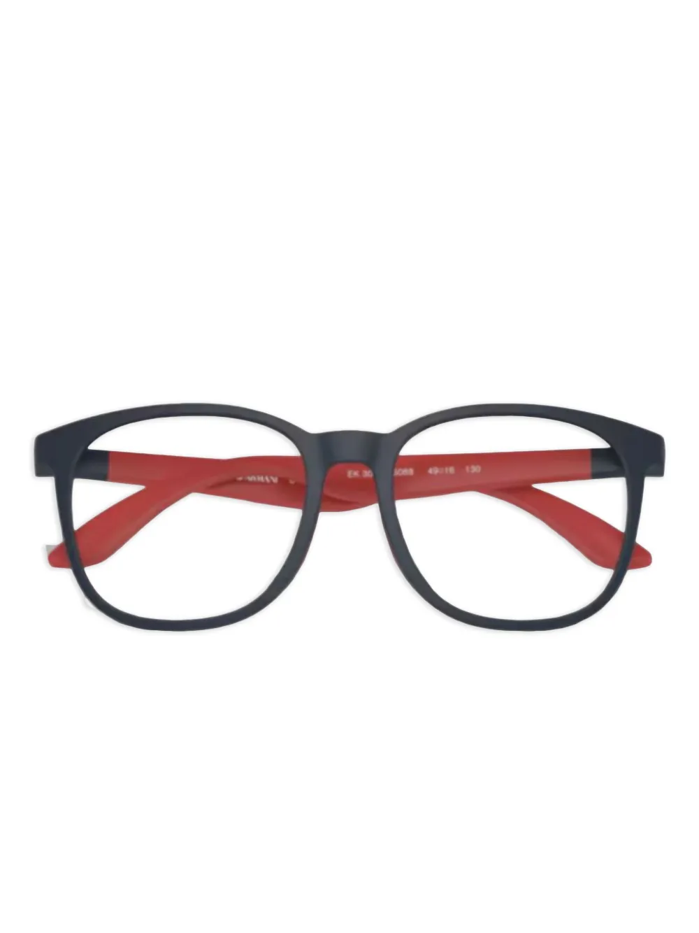 Emporio Armani round-frame glasses | Blue | Image 1