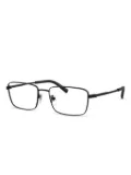 Bvlgari rectangle-frame glasses - Black