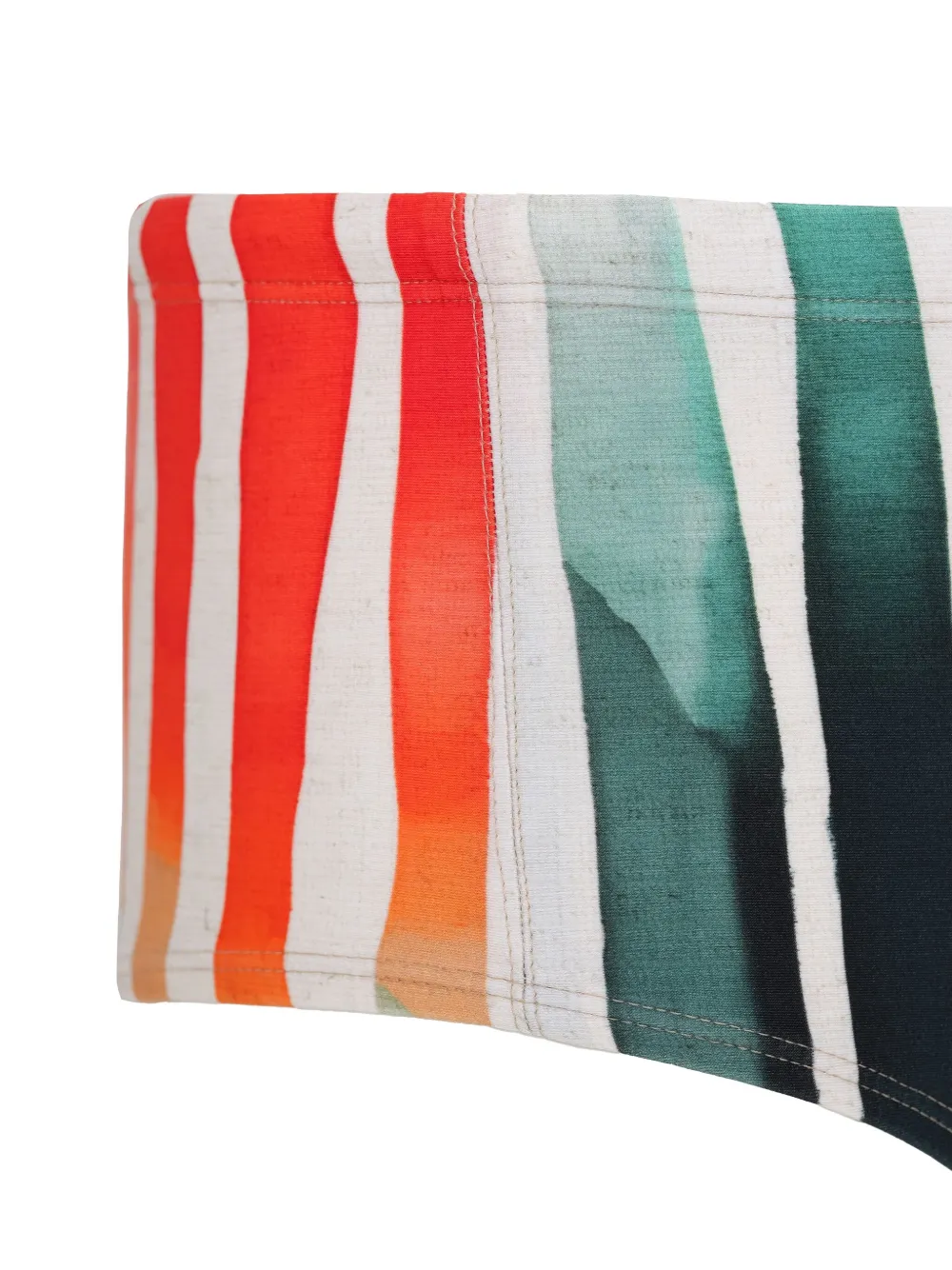 Lygia & Nanny stripe-print swim briefs Oranje
