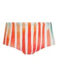 Lygia & Nanny striped swim trunks - Orange