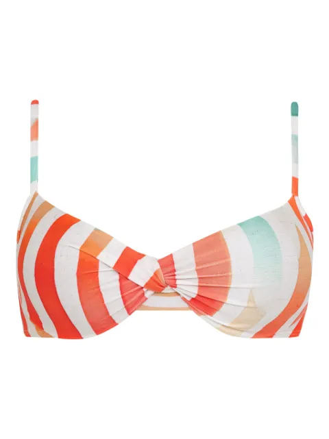 Lygia & Nanny top de bikini Cassis