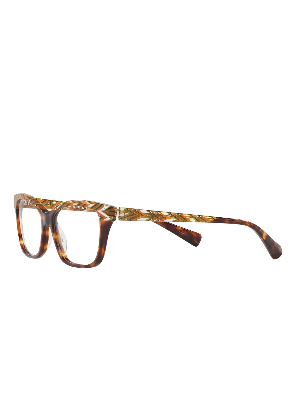  Alain Mikli Tortoiseshell-effect Glasses - Brown 
