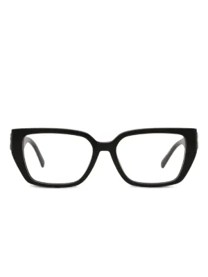 Miu Miu Eyewear 02XV Glasses | Black | FARFETCH CA