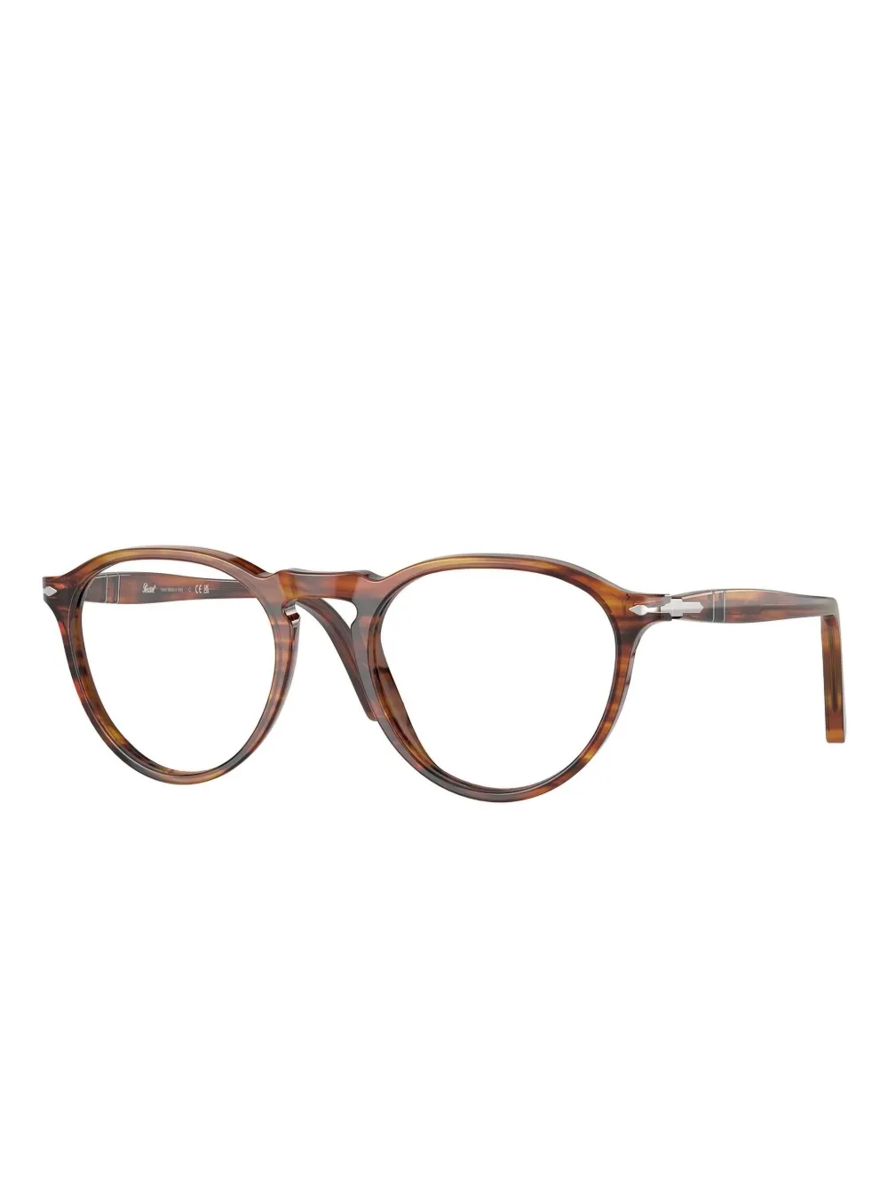 Persol round-frame glasses - Bruin