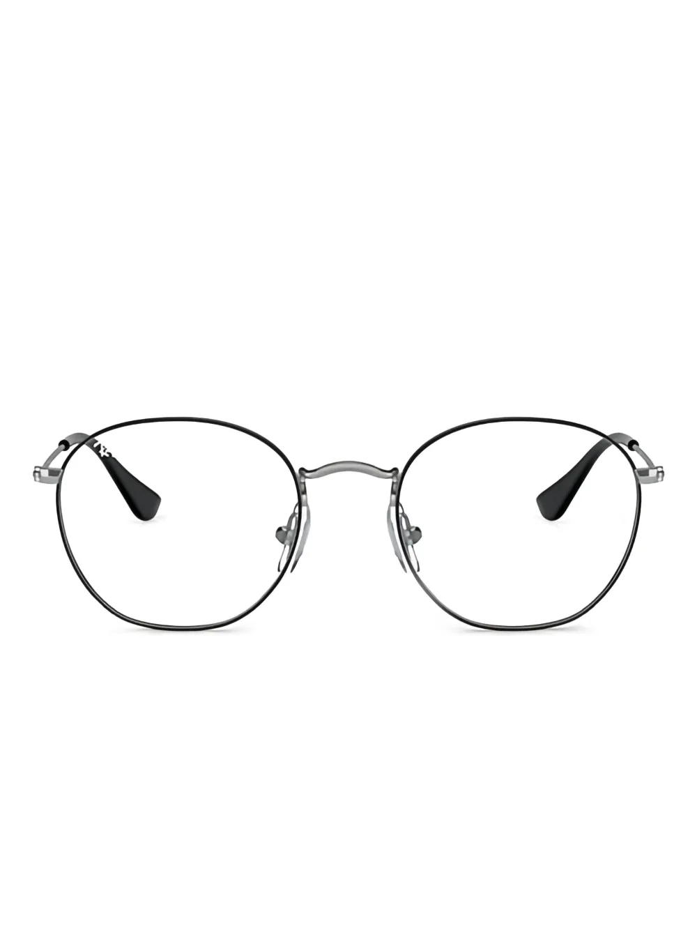 RAY-BAN JUNIOR Brille mit rundem Gestell - Silber