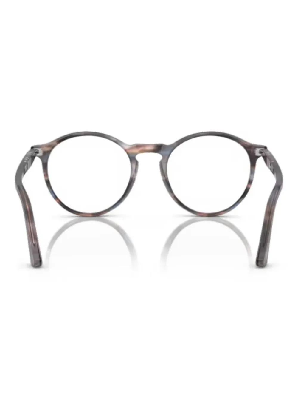 Persol Bril met rond montuur Blauw