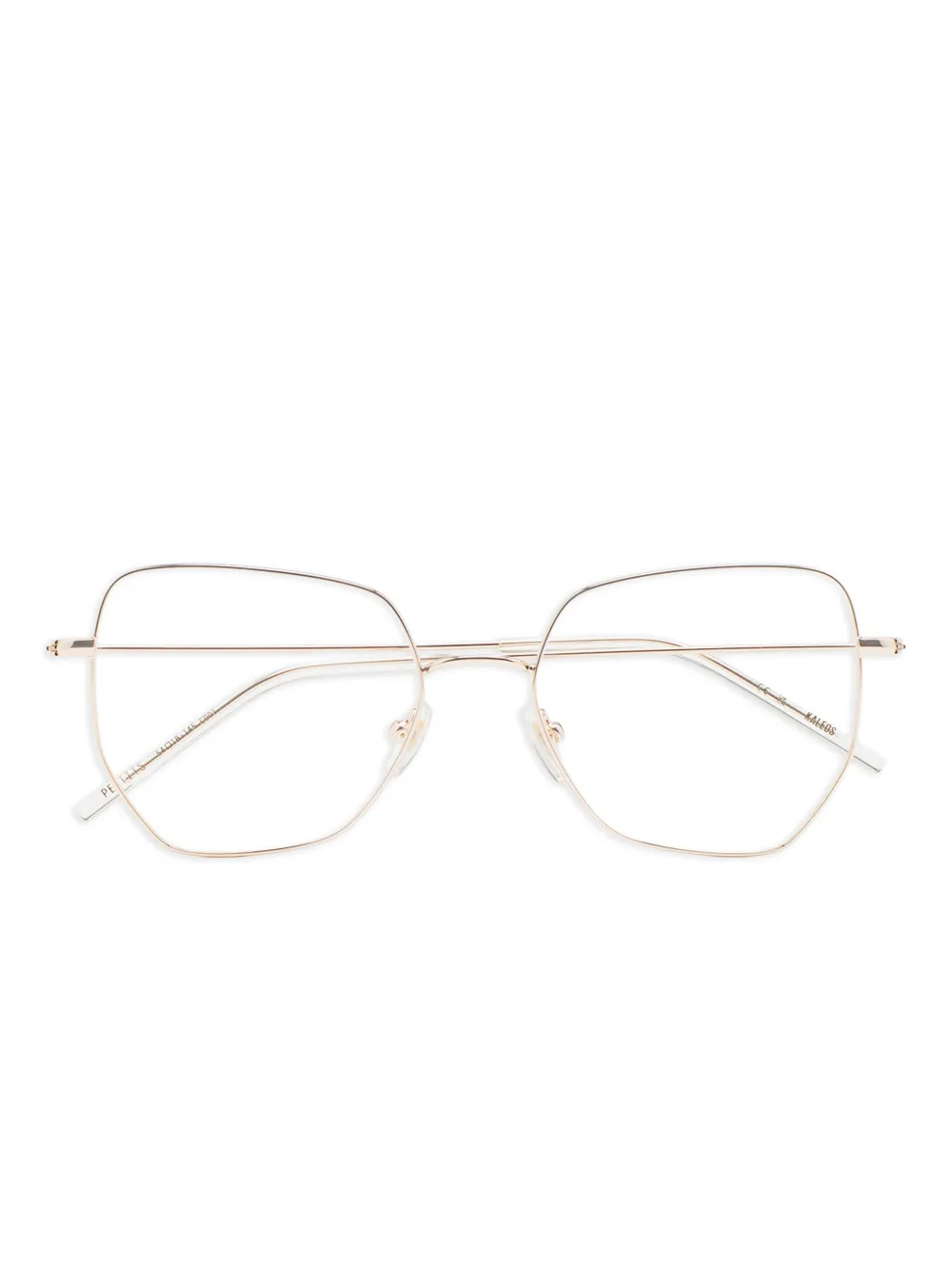 Kaleos lentes con armazón rectangular | dorado | Image 1