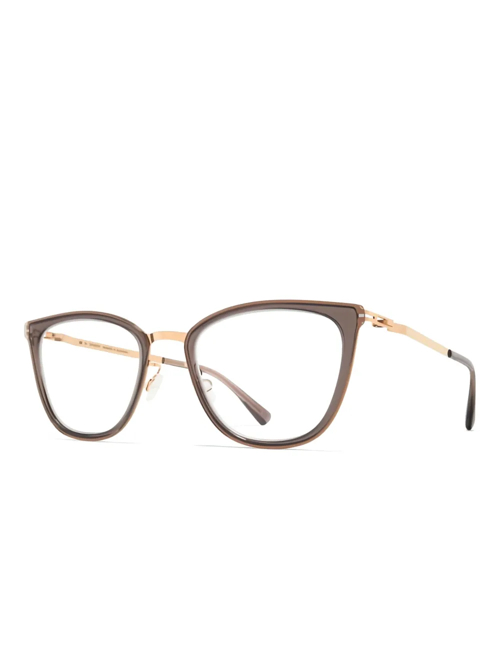Mykita cat-eye frame glasses Bruin