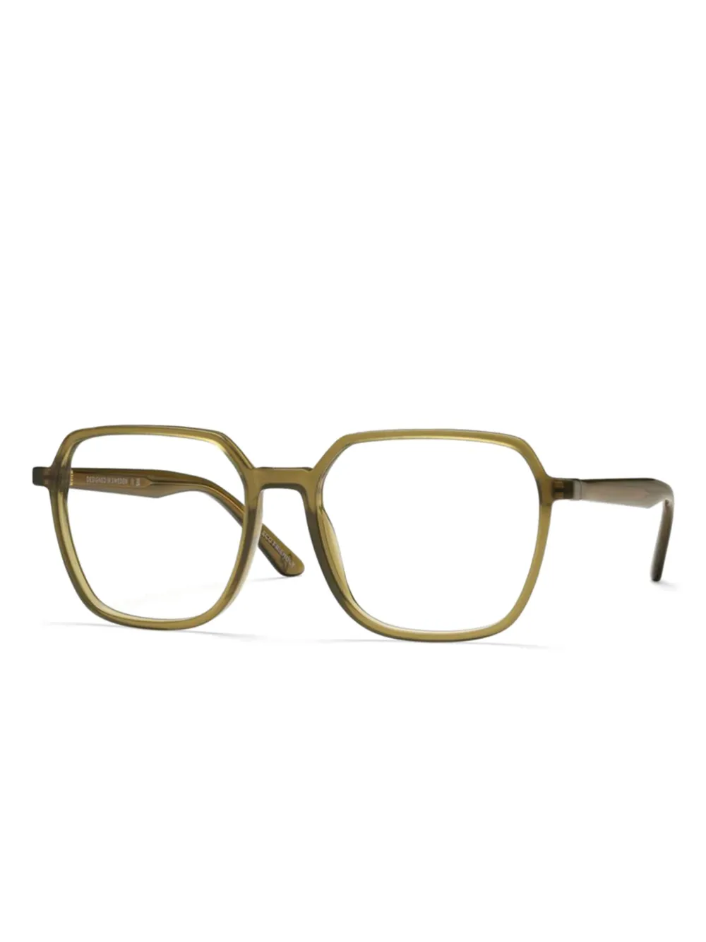 Vasuma square-frame glasses - Groen