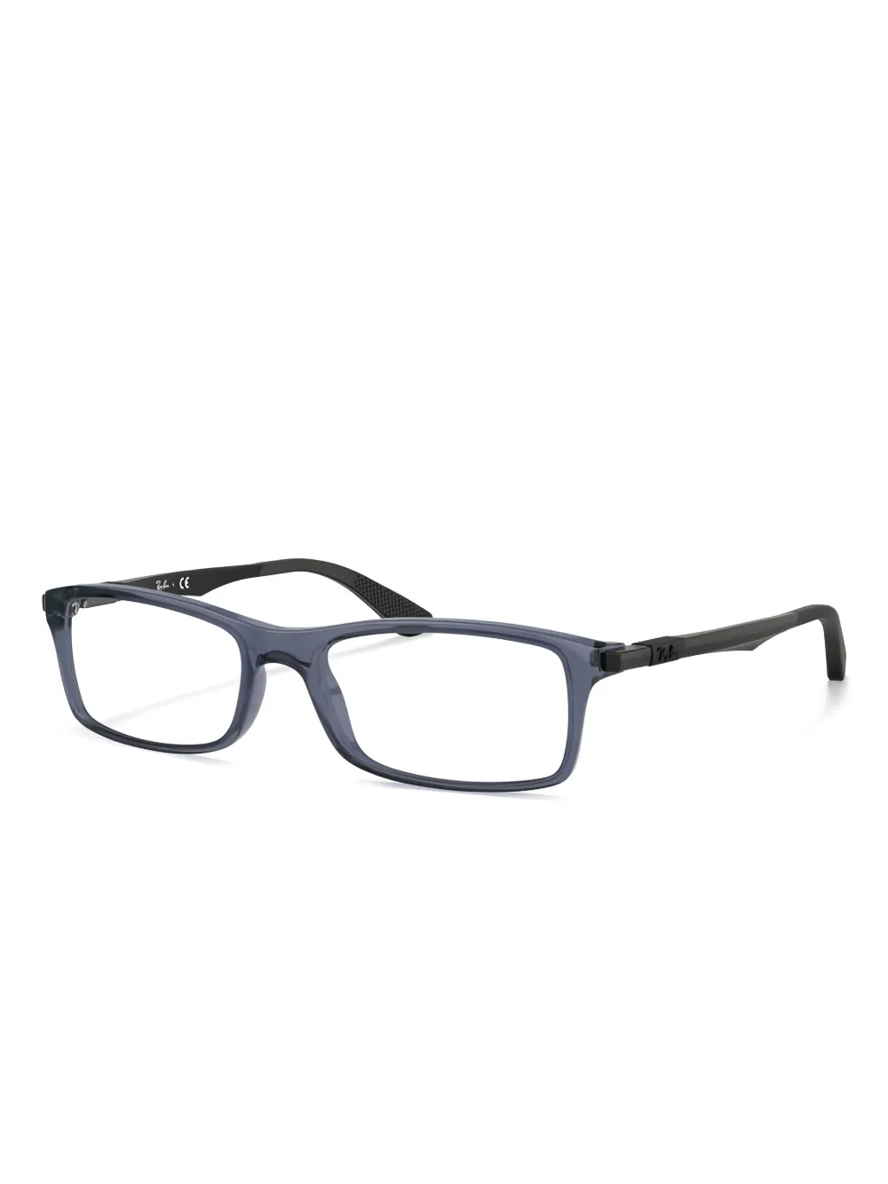 Ray-Ban rectangle-frame glasses - Blauw