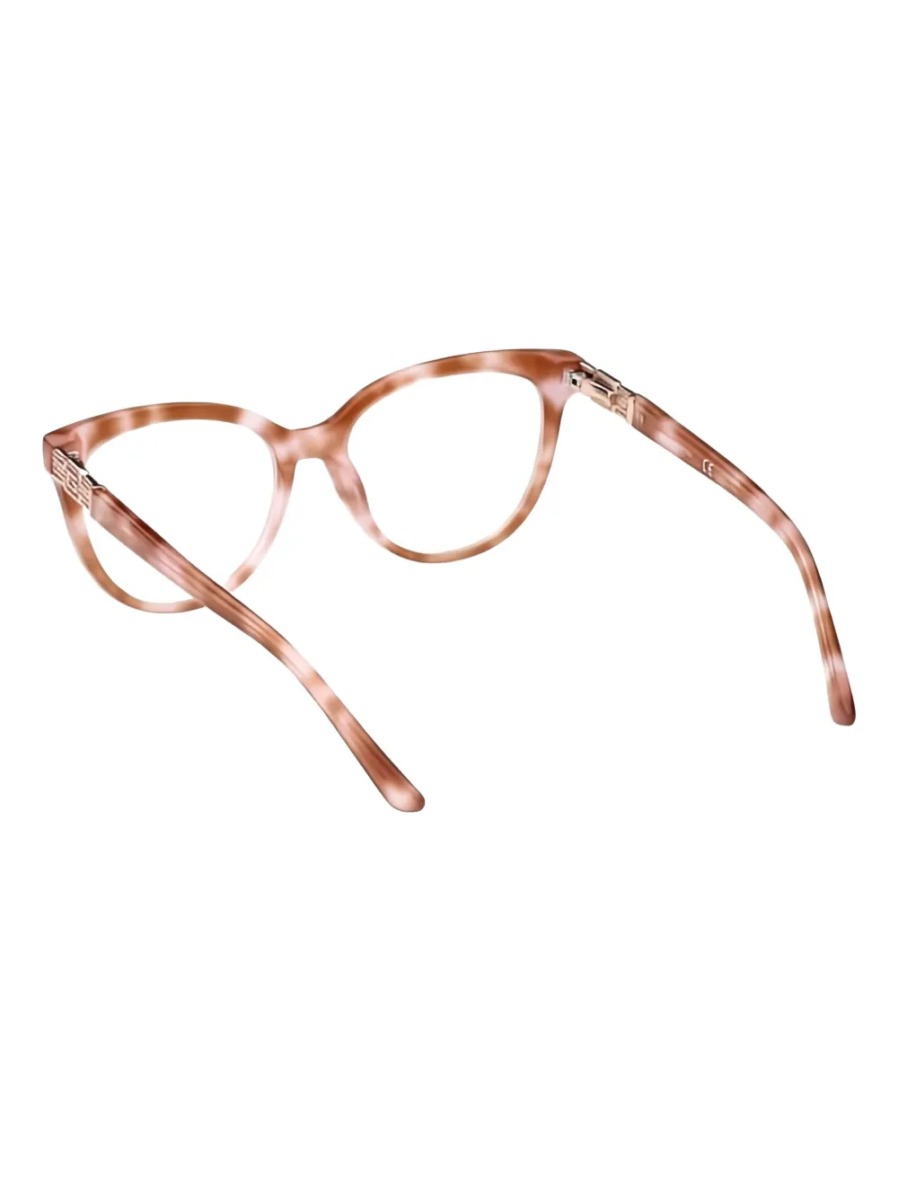 GUESS EYEWEAR Bril met schildpadschild design Bruin