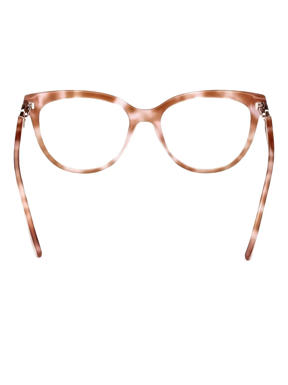 GUESS EYEWEAR Bril met schildpadschild design Bruin