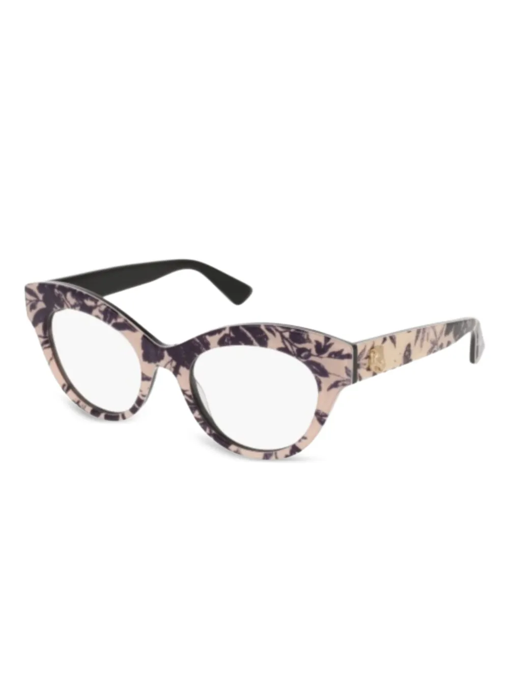 Gucci Eyewear Bril met cat-eye montuur Zwart