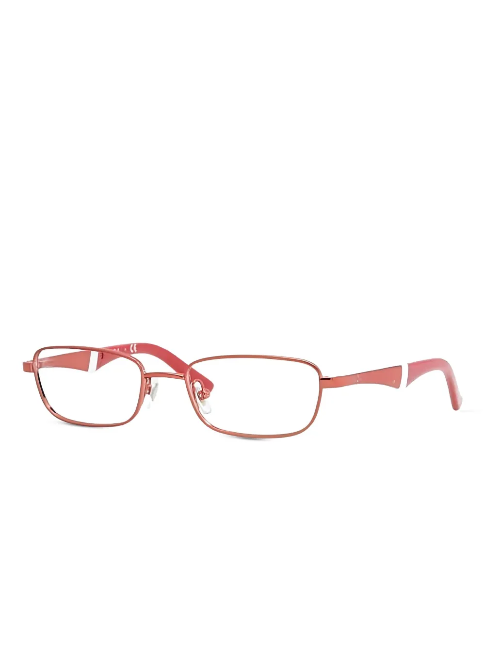 Ray-Ban rectangle-frame glasses | Red | Image 1