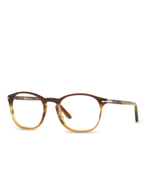 Persol lentes con armazón redonda