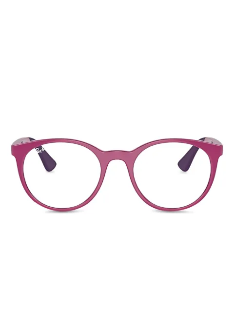 RAY-BAN JUNIOR logo-lettering glasses