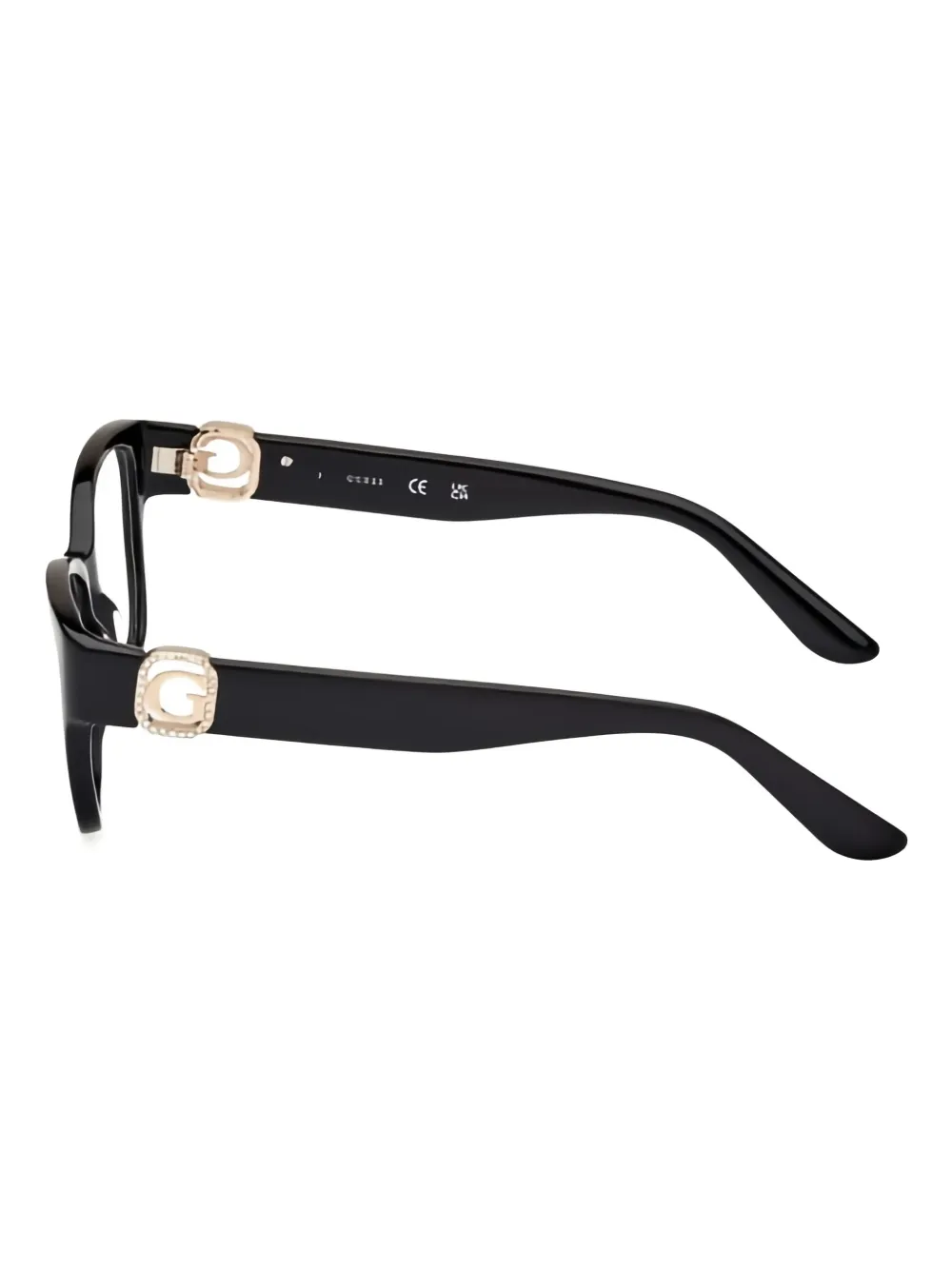 GUESS EYEWEAR Bril met logo Zwart