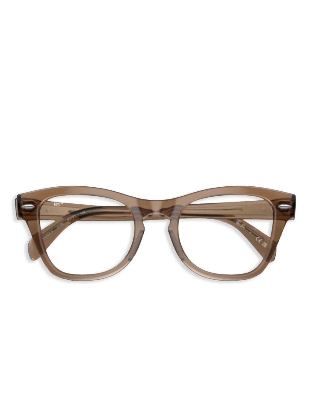 Ray-Ban square-frame glasses | Brown | Image 1