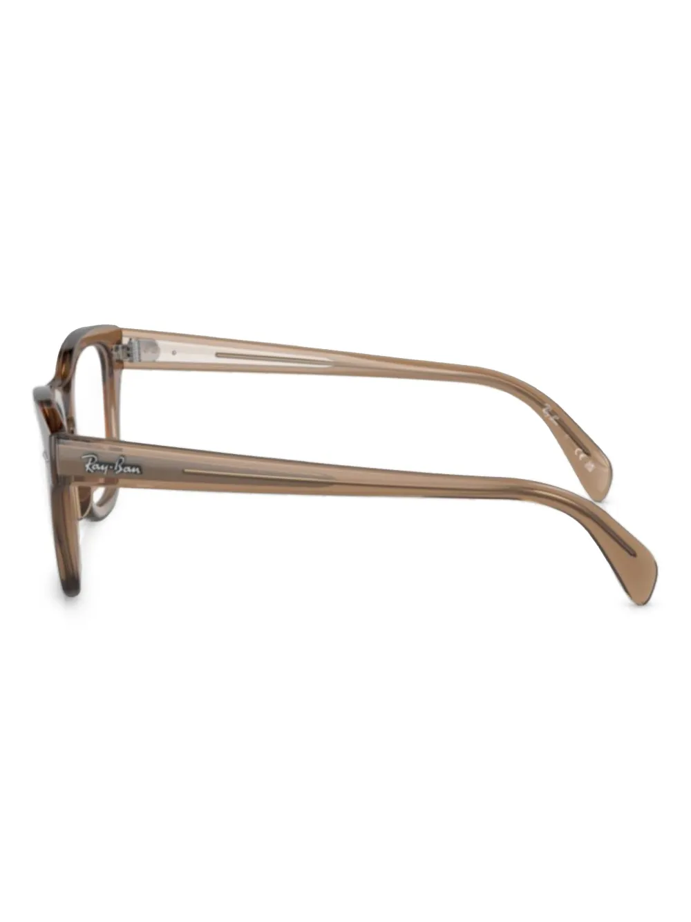 Ray-Ban Bril met vierkant montuur Bruin