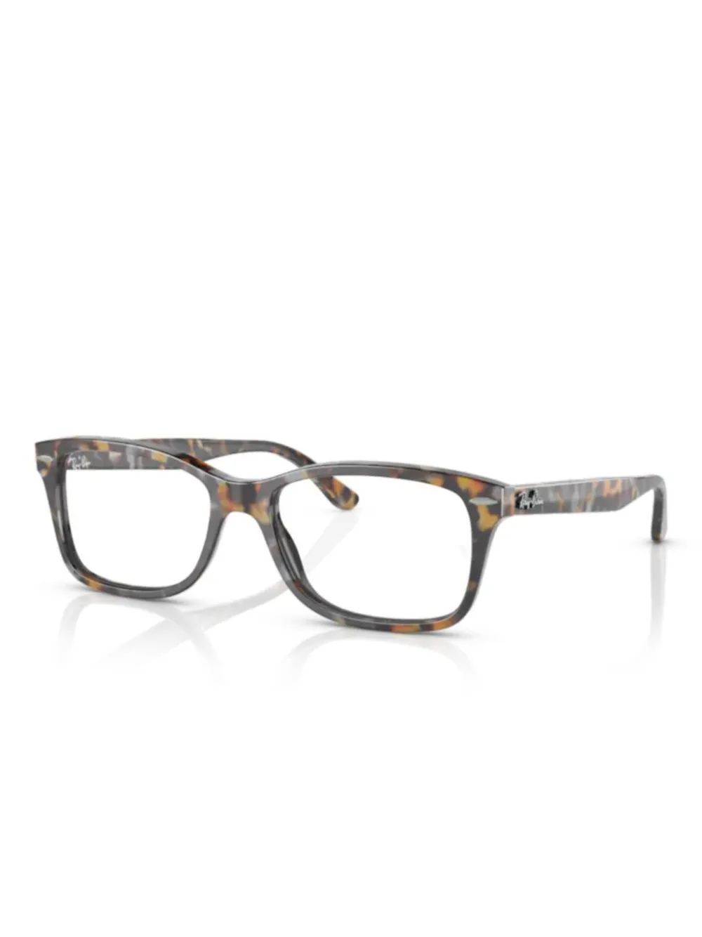 Ray-Ban square-frame glasses - Marrone