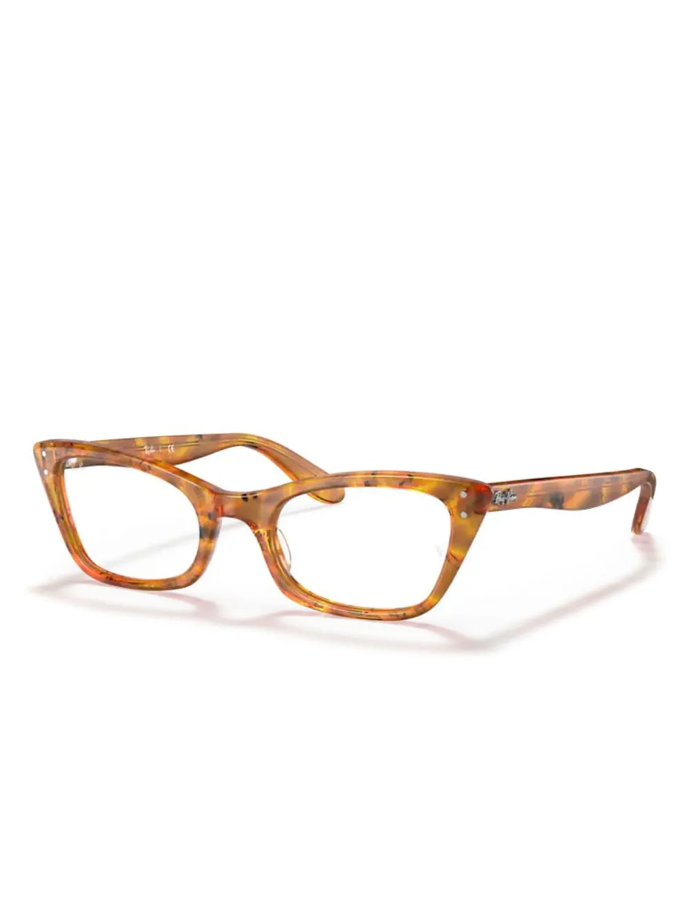 Ray-Ban geometric-frame glasses | Brown | Image 1