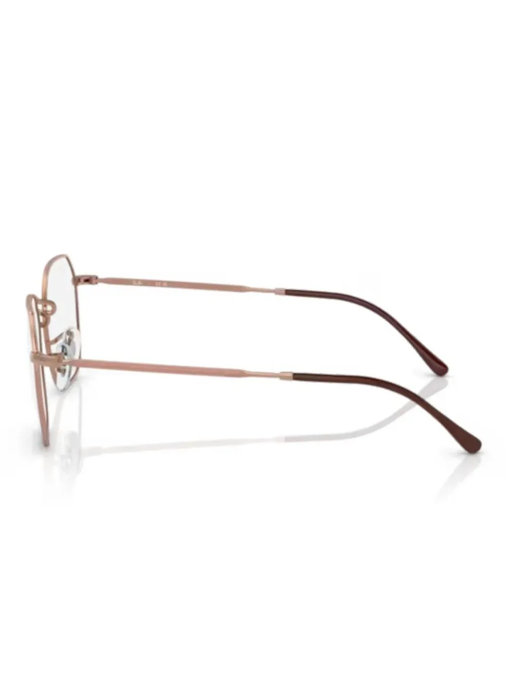 Ray Ban Square-frame Glasses In 粉色