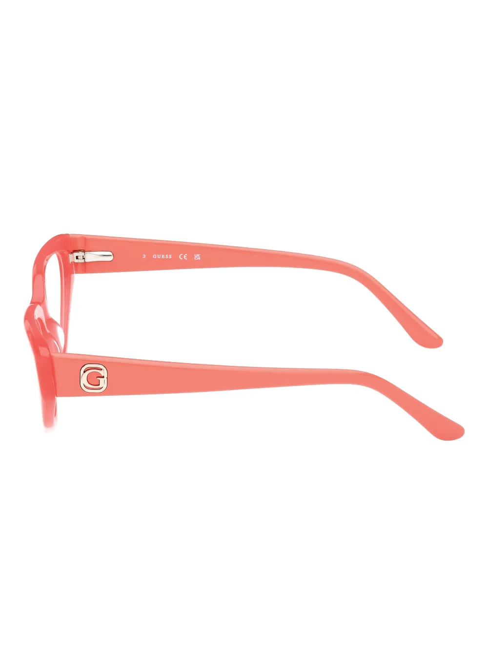 GUESS EYEWEAR Bril met cat-eye montuur Roze