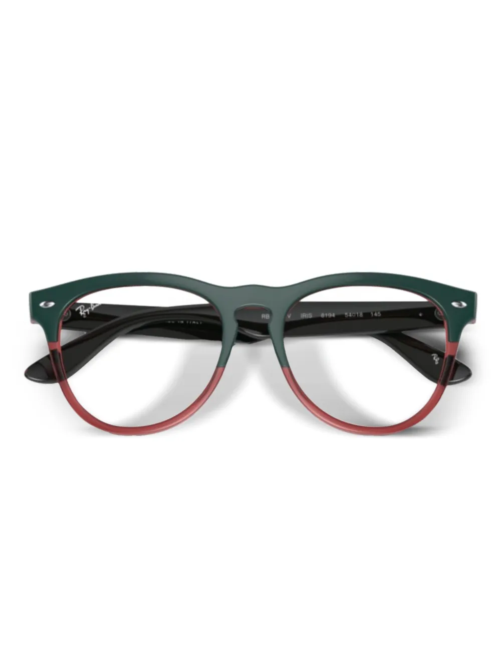 Ray-Ban round-frame glasses | Green | Image 1
