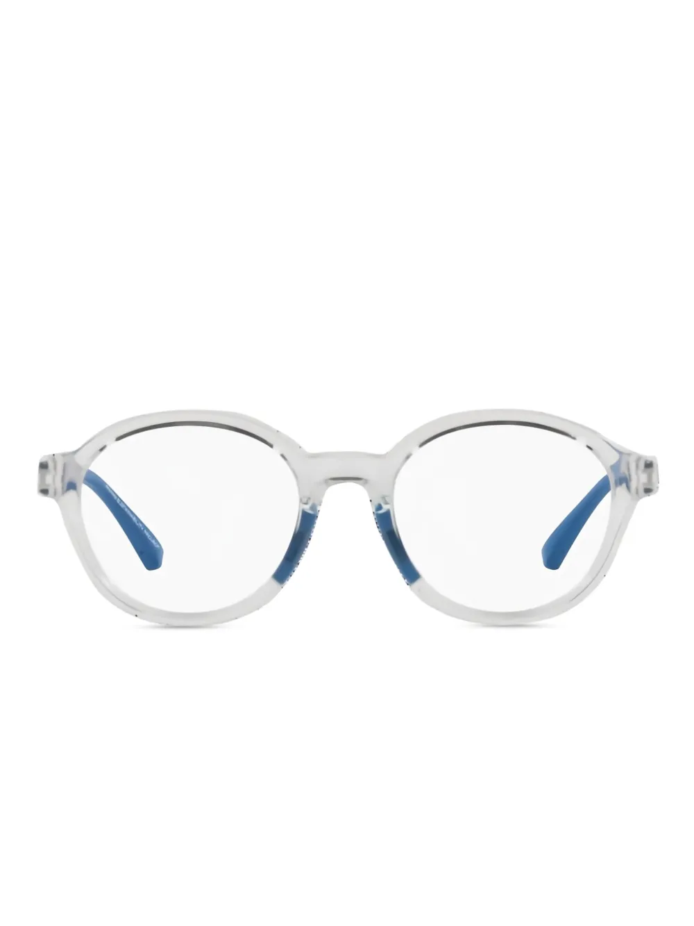 Emporio Armani Occhiali tondi - Toni neutri
