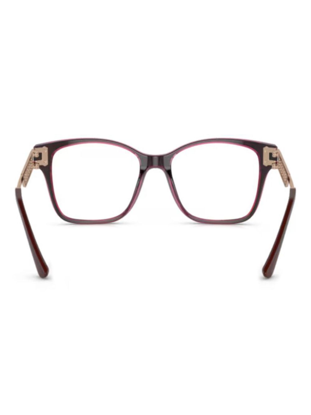 BVLGARI SQUARE-FRAME GLASSES 