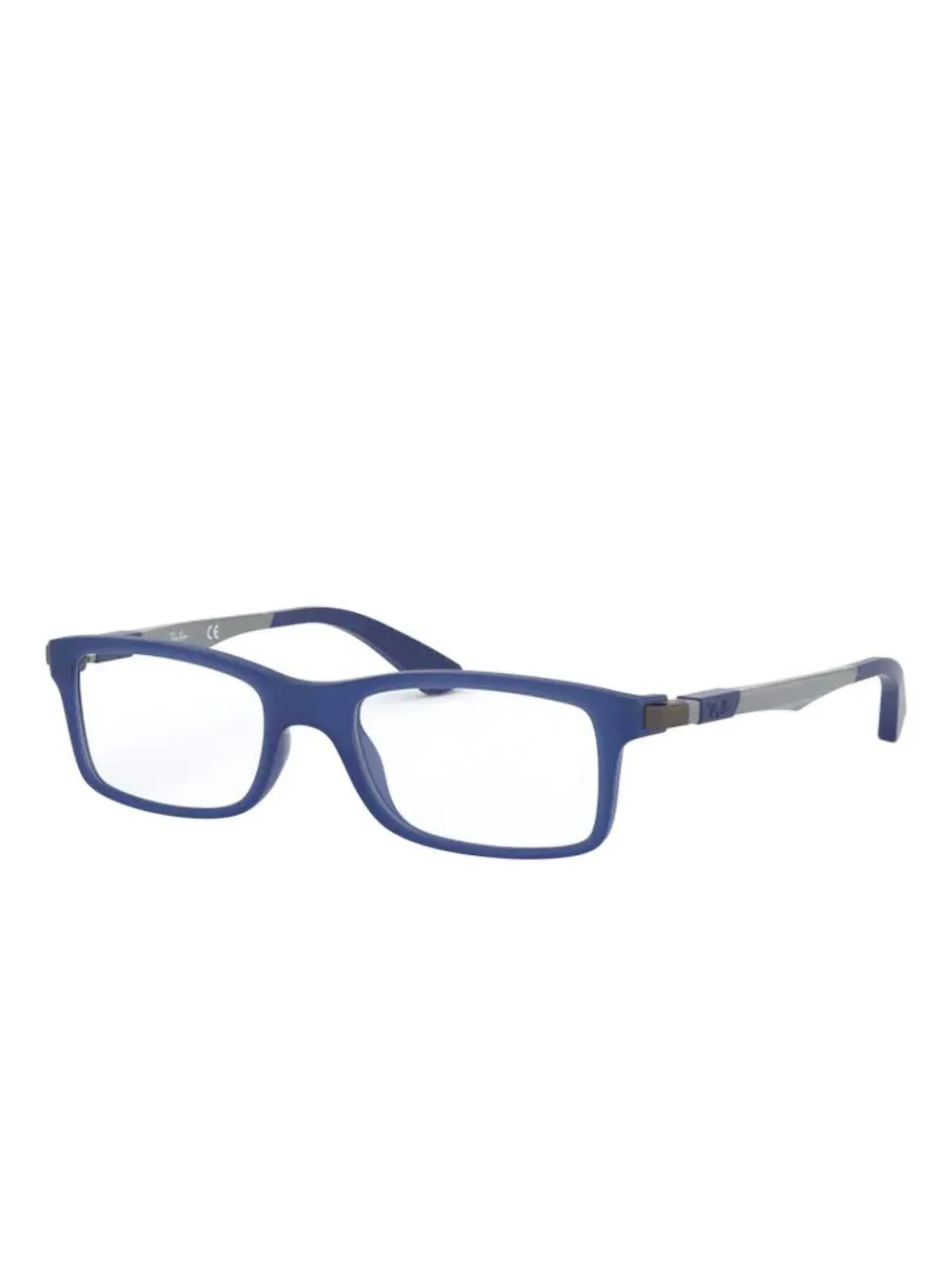 RAY-BAN JUNIOR rectangle-frame glasses - Blauw