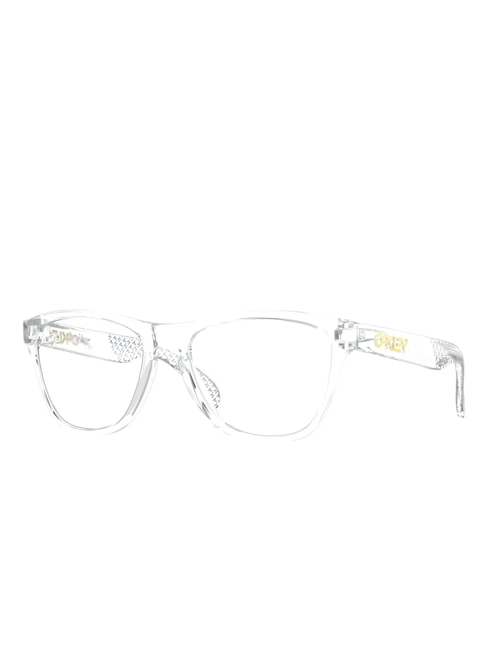 Oakley スクエアフレーム サングラス - ホワイト Oakley スクエアフレーム サングラス - ホワイト