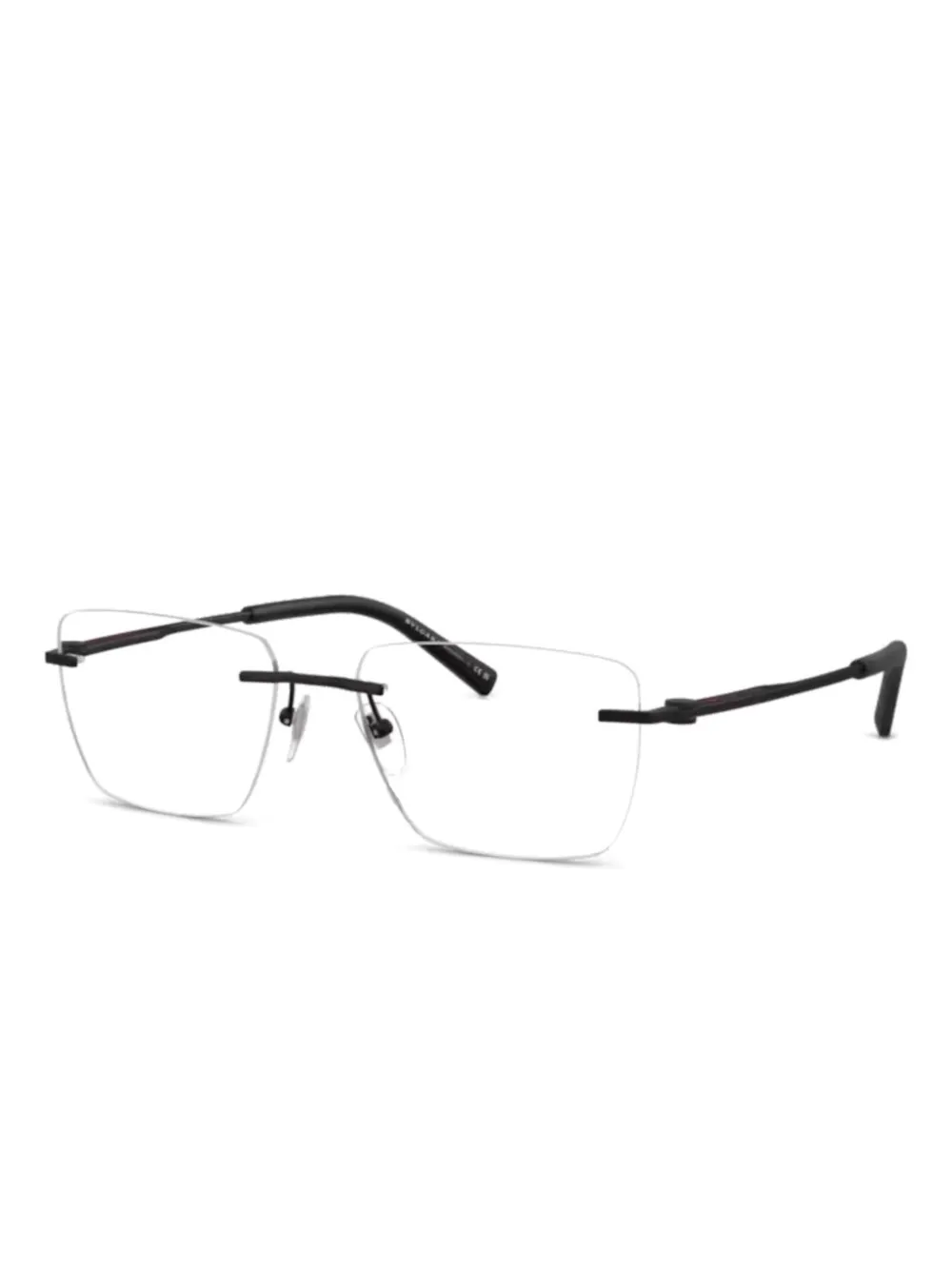 Bvlgari lentes con armazón rectangular | negro | Image 1