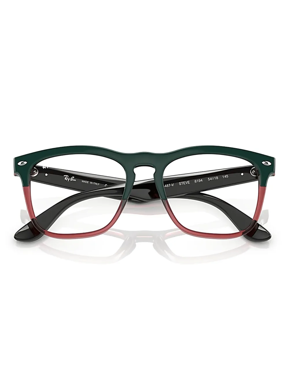 Ray-Ban Bril met vierkant montuur Groen