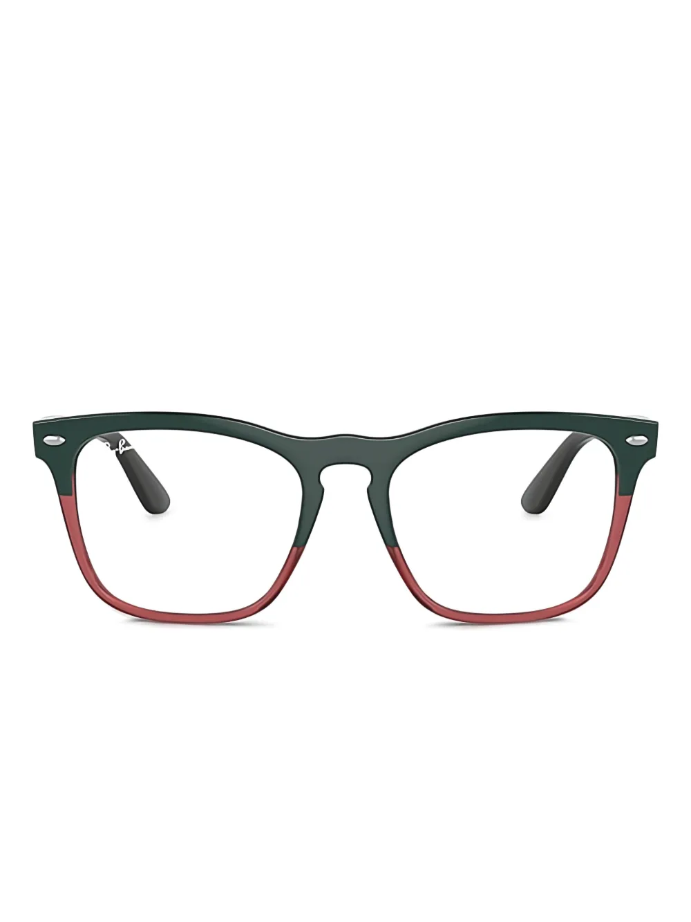 Ray-Ban square-frame glasses | Green | Image 1