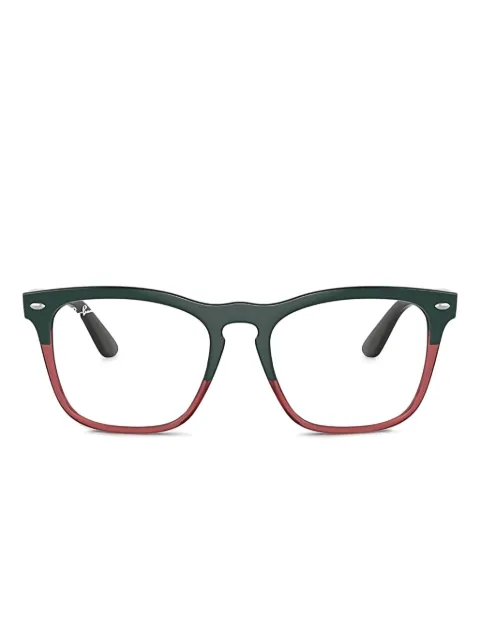 Ray-Ban square-frame glasses