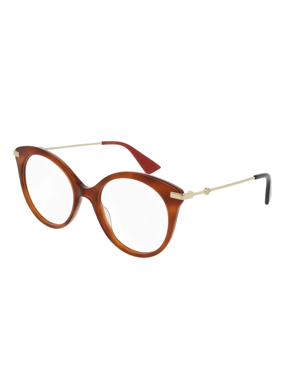 Gucci Eyewear round-frame glasses - Bruin