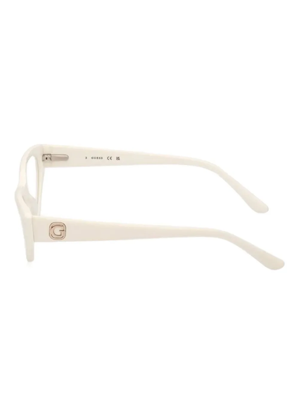GUESS EYEWEAR Bril met cat-eye montuur Wit