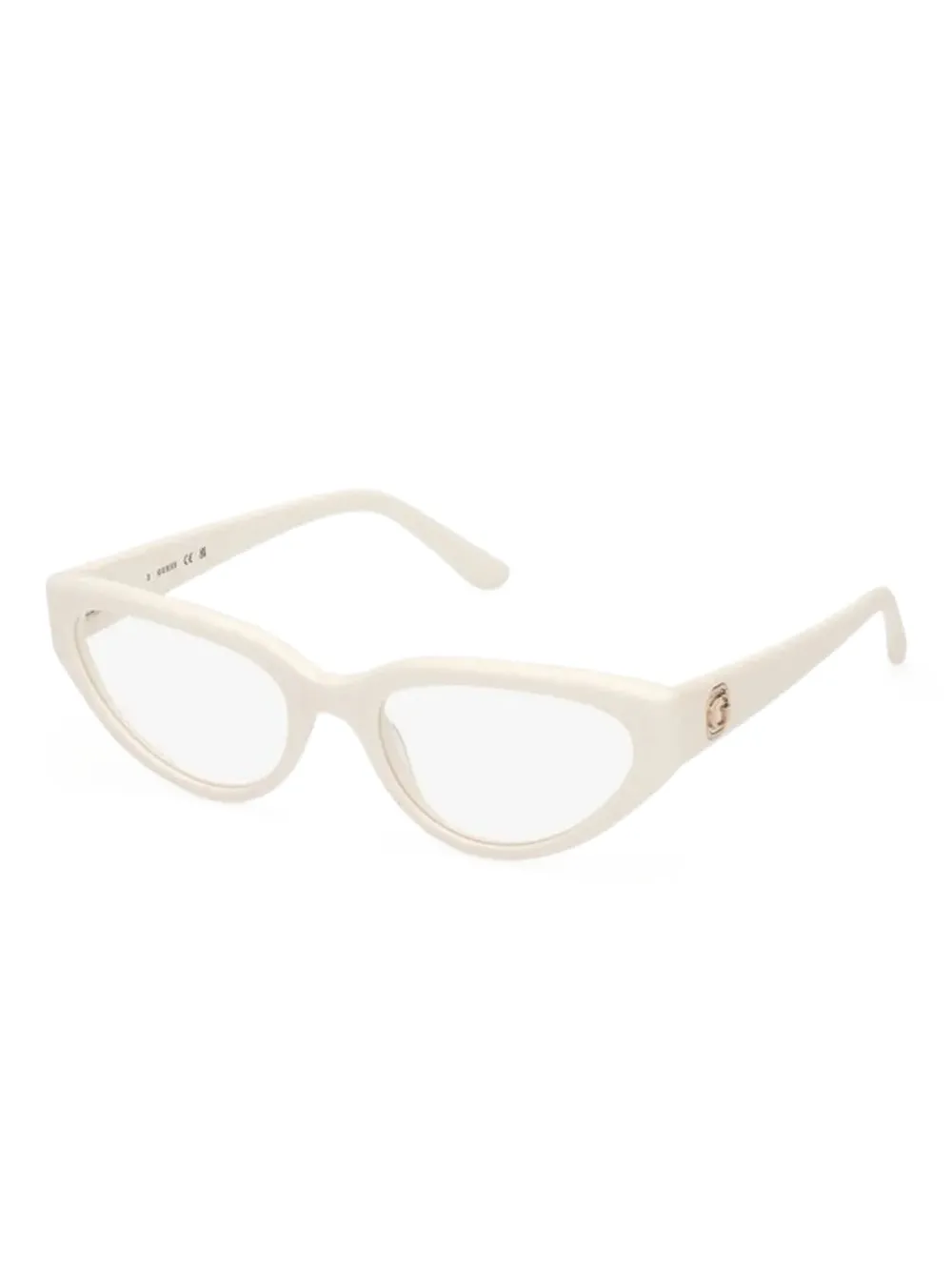 GUESS EYEWEAR Bril met cat-eye montuur Wit
