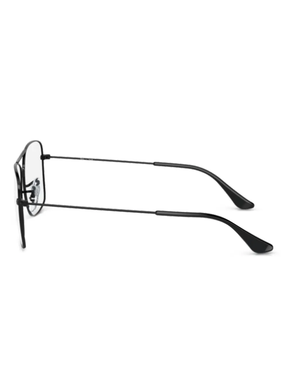 Ray-Ban square-frame glasses - Zwart