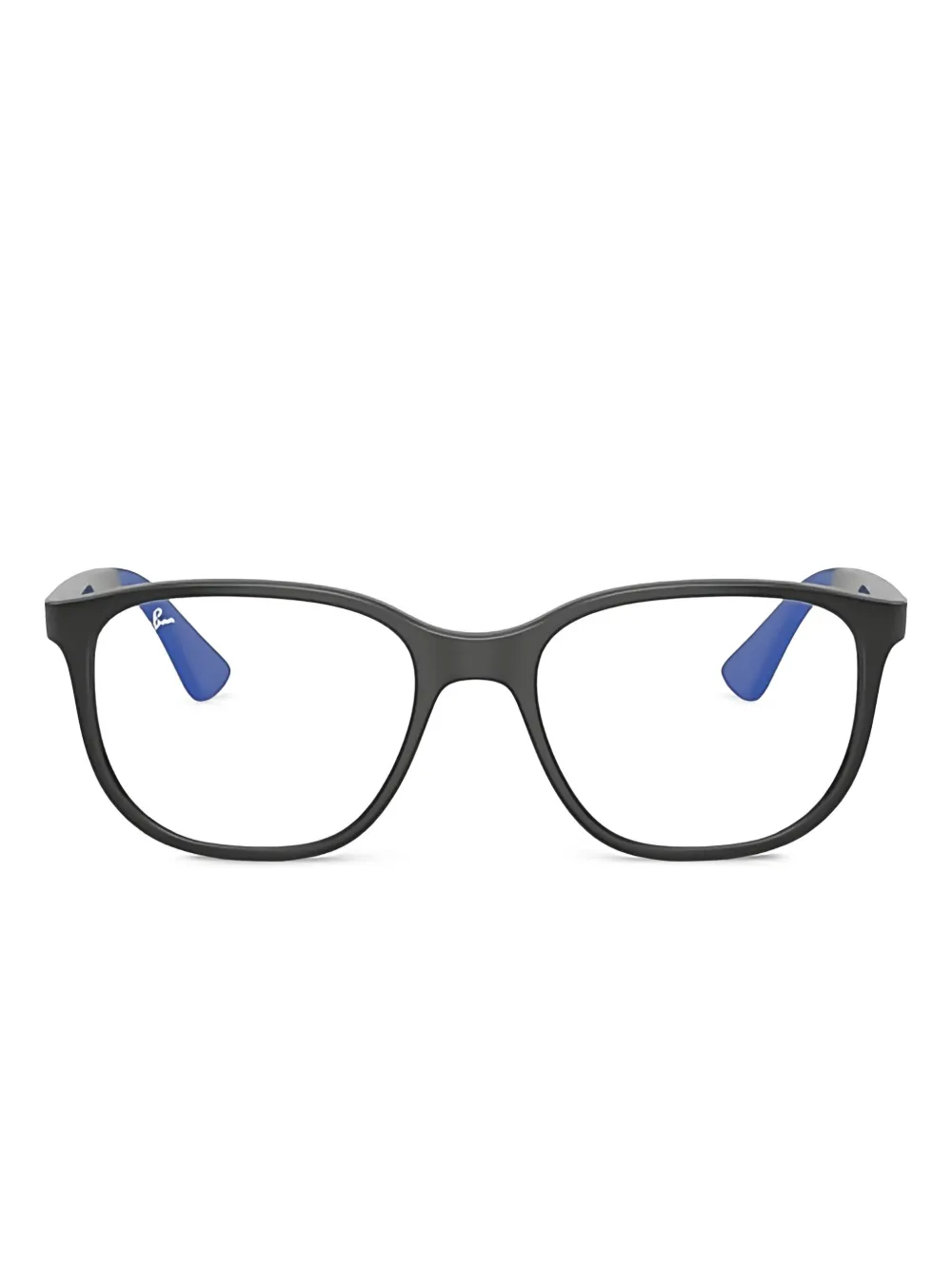 RAY-BAN JUNIOR Brille in Colour-Block-Optik - Schwarz