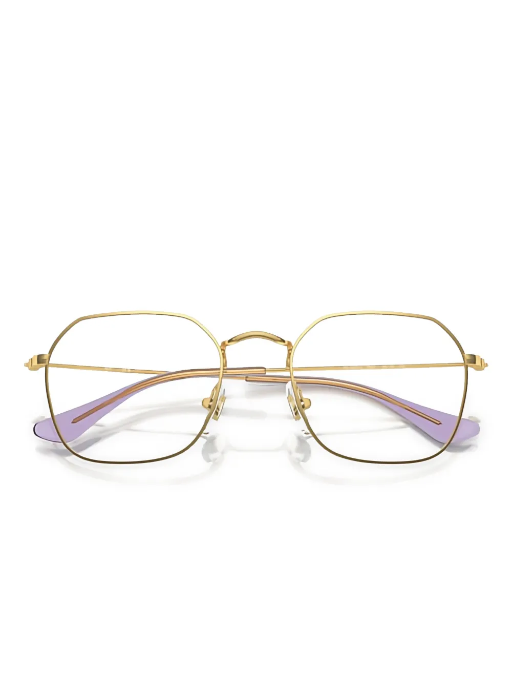 RAY-BAN JUNIOR Bril met geometrisch montuur Goud